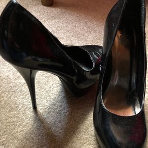 Black Patent Leather Stiletto